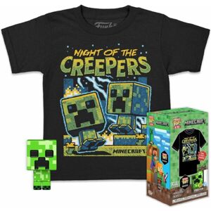 Funko Pocket POP! & Tee: Minecraft- Creeper M (detské)