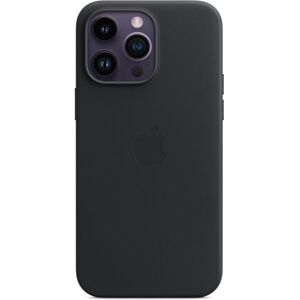 Apple kožený kryt s MagSafe na iPhone 14 Pro Max temne atramentový