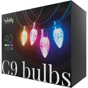 Twinkly C9 Lights, 40 RGB bulbs, 0,3 meter distance štartér kit