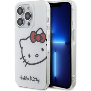 Hello Kitty IML Head Logo Zadný Kryt pre iPhone 13 Pro White