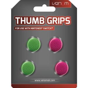 Venom VS4917 Thumb Grips krytky ovládacích páčok pre Switch (4ks) ružové/zelené