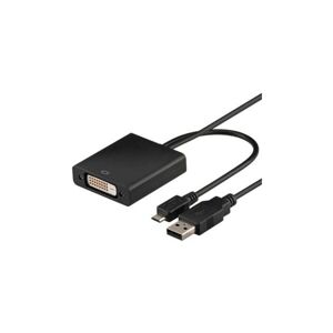 PremiumCord MHL (micro USB/HDTV) adaptér kábel na DVI