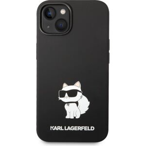 Karl Lagerfeld Liquid Silicone Choupette NFT kryt iPhone 14 čierny