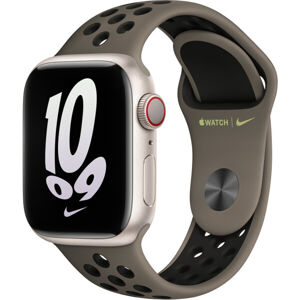 Apple Watch Apple Watch 41mm olivovošedo/čierny Nike športový remienok