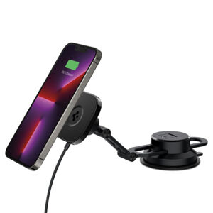Spigen OneTap MagSafe držiak na mobil do auta 7.5W, čierny