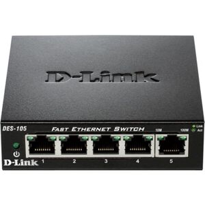 D-Link DES-105 5-portový 10/100 Switch