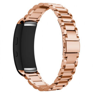 BStrap Stainless Steel remienok na Samsung Gear Fit 2, rose gold (SSG011C04)
