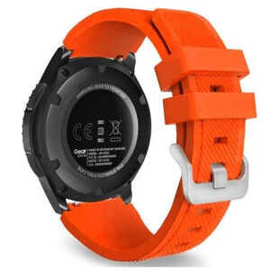 BStrap Silicone Sport remienok na Samsung Galaxy Watch 3 45mm, grep orange (SSG006C2601)