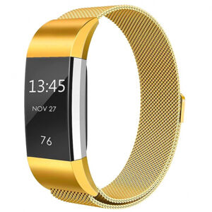 BStrap Milanese (Small) remienok na Fitbit Charge 2, gold (SFI001C06)