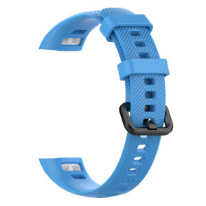 BStrap Silicone Line remienok na Honor Band 4, light blue (SHO001C04)