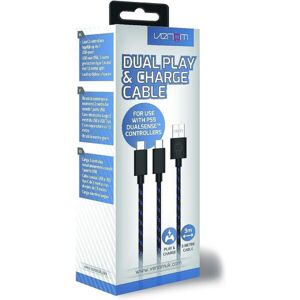 Venom VS5002 Play & Charge duálny USB-C kábel 3m