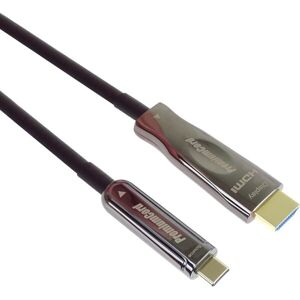 PremiumCord USB-C na HDMI optický kábel 10m