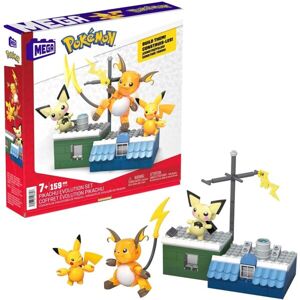 Pokémon MEGA Construction Set Pikachu Evolution Set