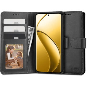 Tech-Protect Wallet knižkové puzdro na Realme 12 Pro 5G / 12 Pro Plus 5G, čierne