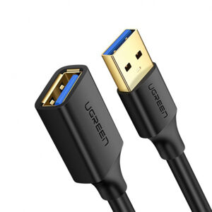 Ugreen US129 Extension predlžovací kábel USB 3.0 F/M 3m, čierny (US129 30127)