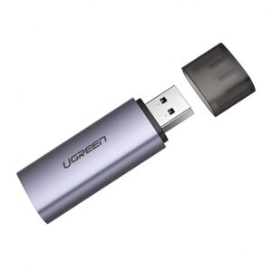 Ugreen CM216 USB 3.2 čítačka pamäťových kariet micro SD / SD, sivý (60723 CM216)