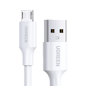 Ugreen US289 kábel USB / Micro USB 0.5m, biely