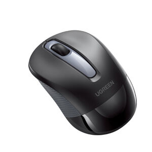 Ugreen MU003 USB bezdrôtová myš, čierna (mu003)