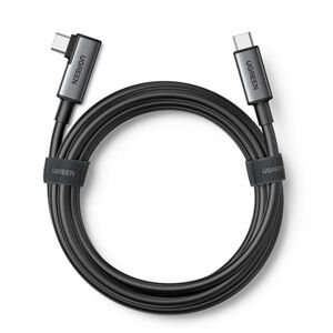 Ugreen US551 Elbow kábel USB-C / USB-C 60W 5m, čierny (US551)