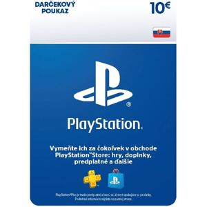 PlayStation Store - Darčeková karta 10€