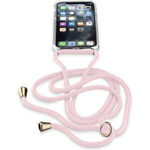 Cellularline Neck-Case so šnúrkou na krk Apple iPhone 11 Pro ružový
