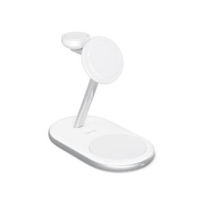 Epico 3in1 MagSafe Charging Stand - Charging for iPhone 15W - biela