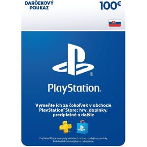 PlayStation Store - Darčeková karta 100 €