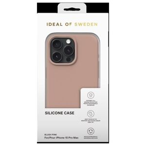 Silikónový ochranný kryt iDeal Of Sweden pre iPhone 15 Pro Max Blush Pink