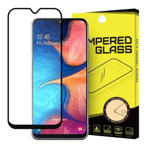 MG Full Glue Super Tough ochranné sklo pre Samsung Galaxy A20e, čierne