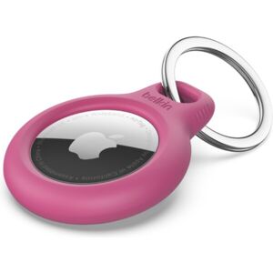 Belkin Secure holder púzdro na AirTag s krúžkom ružové