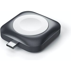 Satechi USB-C magnetický nabíjací dock pre Apple Watch vesmírne šedý