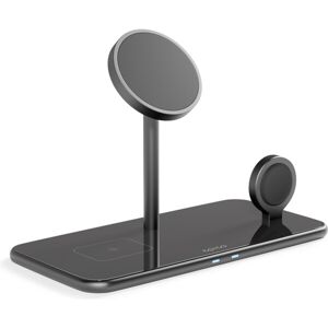 Epico Mag+ Glass nabíjací stojan s MagSafe čierny