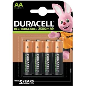 Duracell Rechargeable AA nabíjacia batéria, 2500mAh, 4 ks