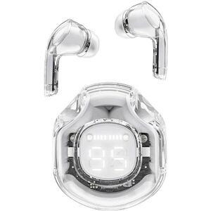 Acefast T8 Crystal Bluetooth slúchadlá do uší biela