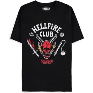 Tričko Stranger Thing krátky rukáv - Hellfire Club XL