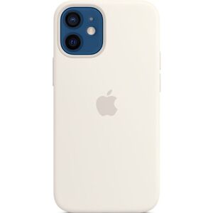 Apple silikónový kryt s MagSafe na iPhone 12 mini biely