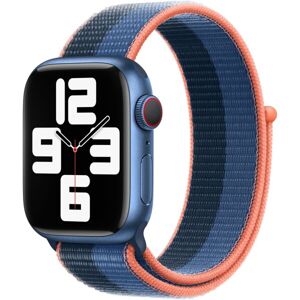 Apple Watch prevliekací športový remienok 41mm rybáčikovo/hlbokomorsky modrý