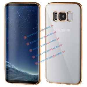 3311
METALLIC Silikónový obal Samsung Galaxy S8 Plus zlatý