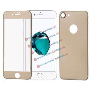 4597
3D ALU Temperované sklo (PREDNÉ + ZADNÉ) Apple iPhone 7 zlaté