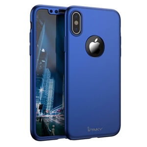 IPAKY 13143
IPAKY 360° Obal + 9H tvrdené sklo Apple iPhone XS Max modrý