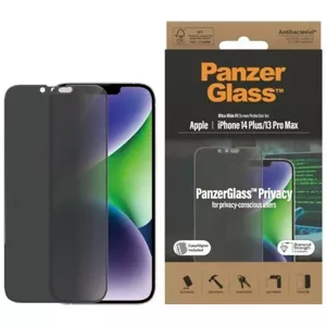 Ochranné sklo PanzerGlass Ultra-Wide Fit iPhone 14 Plus / 13 Pro Max 6,7" Privacy Screen Protection Antibacterial Easy Aligner Included P2785 (P2785)