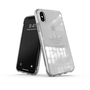 Kryt ADIDAS - Rugged clear case SS19 for iPhone X/Xs clear (33333)