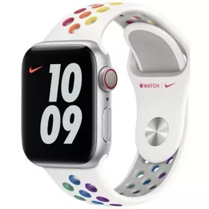 Remienok Nike Sport Pride Edition Band Apple Watch 42/44/45mm white (MYD62AM/A)