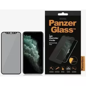 Ochranné sklo PanzerGlass E2E Super+ iPhone Xs Max /11 Pro Max Case Friendly Privacy black (P2666)
