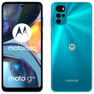 Motorola Moto G22, 4/64 GB, Dual SIM, Iceberg Blue - SK distribúcia