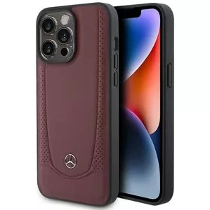 Kryt Mercedes MEHCP15XARMRE iPhone 15 Pro Max 6.7" red hardcase Leather Urban Bengale (MEHCP15XARMRE)