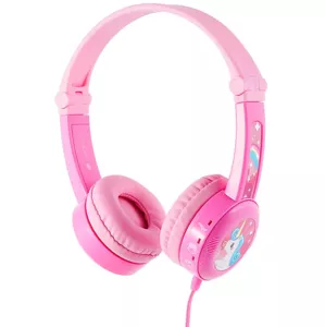Slúchadlá Wired headphones for kids Buddyphones Travel, Pink (630282192829)