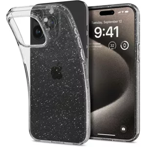 Kryt Spigen Liquid Crystal Glitter, crystal quartz - iPhone 15 Pro Max (ACS06559)