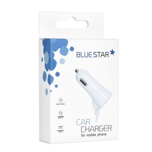 Autonabíjačka Blue Star USB 3A pre Apple iPhone 5/5se/se/6/6s/7/8 biela