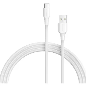 Kábel Vention USB 2.0 A to USB-C 3A Cable CTHWH 2m White
